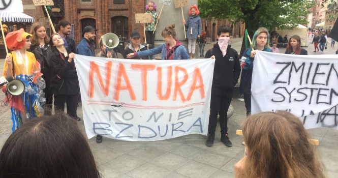   Młodzieżowy strajk dla Ziemi w Toruniu